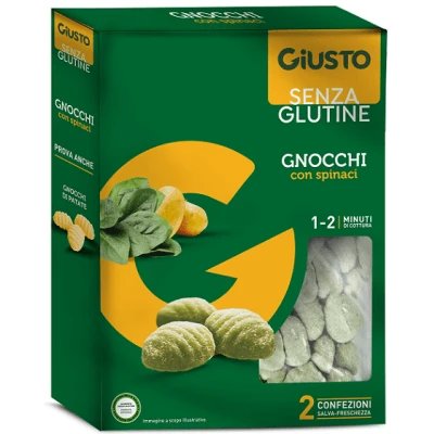 Giusto gnocchi spanac fără gluten 500 g