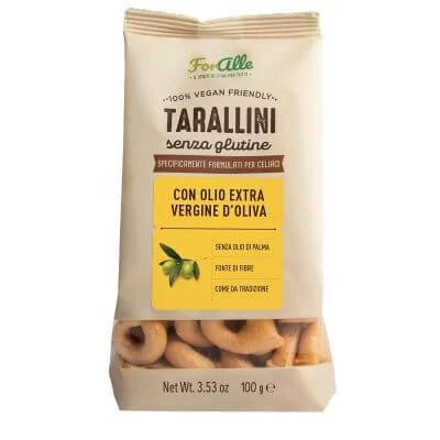 Foralle tarallini cu ulei de măsline extravirgin 100 g