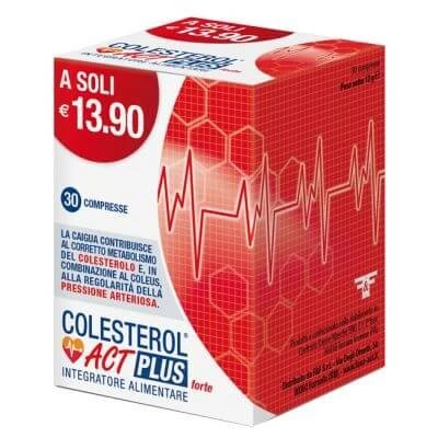 Colesterol act plus forte 30 comprimate