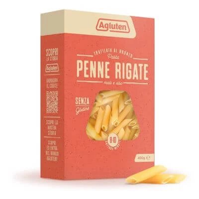 Agluten penne rigate fără gluten 400 g
