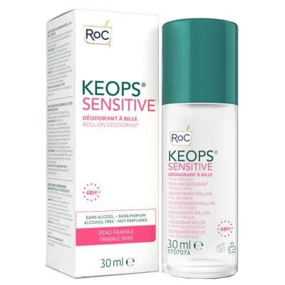 Roc keops deodorant roll-on 48h sensibil 30 ml