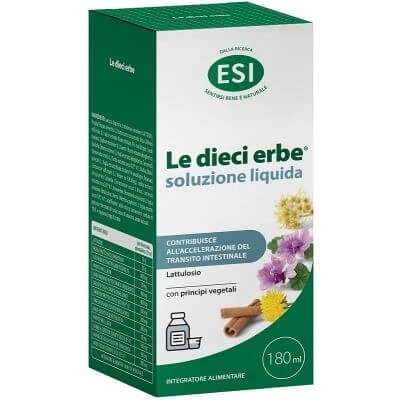 Esi le dieci erbe soluție lichidă 180 ml