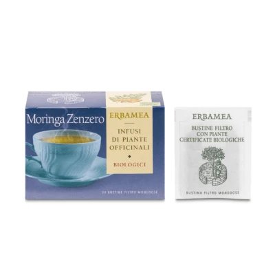 Moringa ghimbir organic 20 pliculețe