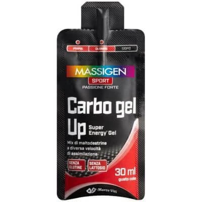 Massigen sport carbo gel up 30 bucăți 30 ml