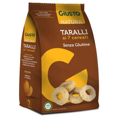 Giusto fără gluten taralli 7 cereale 175 g