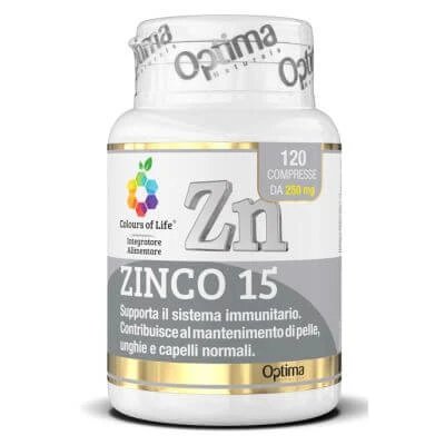 Culori de viață zinc 15 120 comprimate