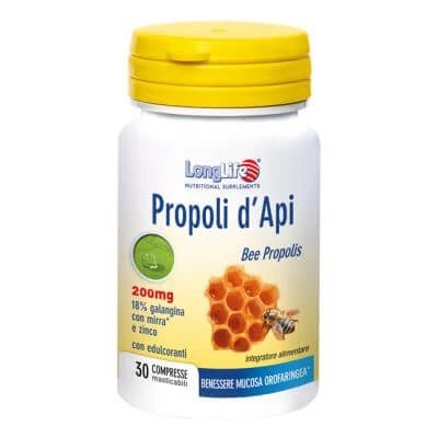 Longlife propolis de albine 30 comprimate