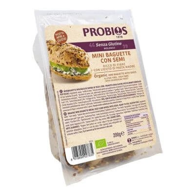 Probios mini baghetă semințe 2 bucăți 100 g