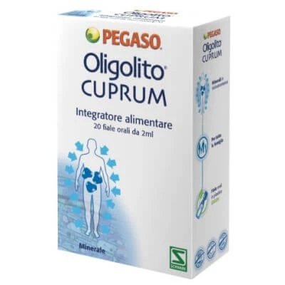 Oligolit cuprum 20 fiole 2 ml