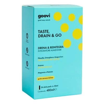 Goovi ginger&lime cu scurgere, pachet de 24 batoane
