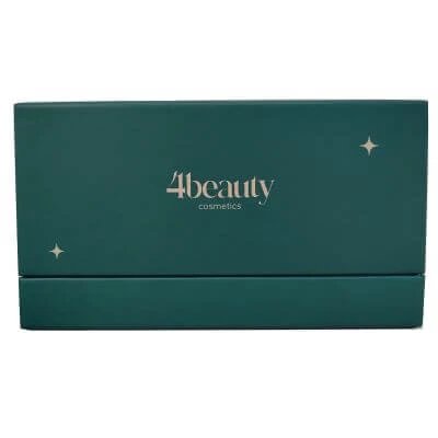 4beauty skincare routine box cremă de față 30 ml + ser contur ochi 15 ml + ser de față 30 ml + balsam de buze 15 ml