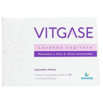 Vitgase duș vaginal 4 sticle 140 ml