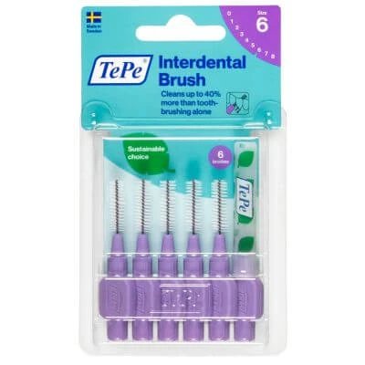 Curățător de țevi Tepe violet 1.1 mm 6 bucăți