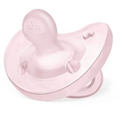 Chicco silicon eraser roz 2-6 luni 1 buc