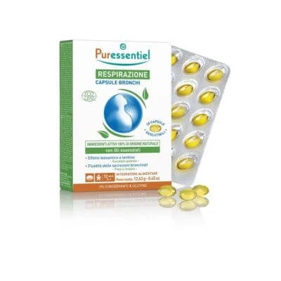 Puressentiel respirație bronșică capsule 30 capsule