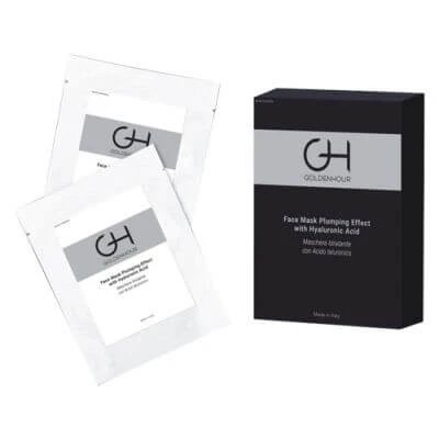 Mască de față Goldenhour cu efect de umplere acid hialuronic 15 ml