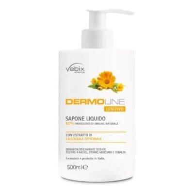 Săpun lichid Vebix dermoline calendula 500 ml