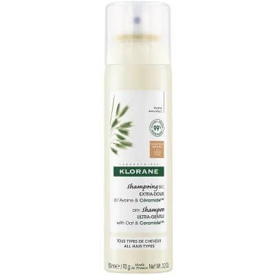 Klorane șampon uscat extra blând cu ovăz și ceramide pentru păr negru 150 ml