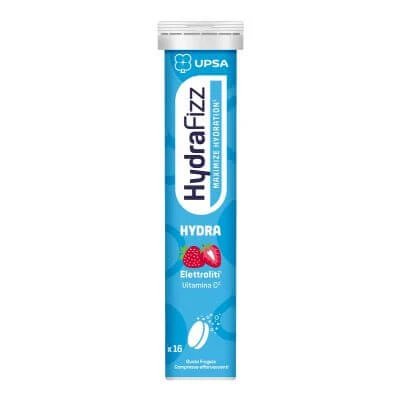 Upsa hydrafizz maximizează hidratarea 16 comprimate efervescente