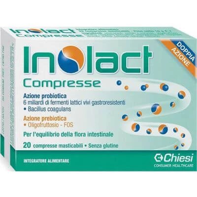 Inolact 20 comprimate masticabile