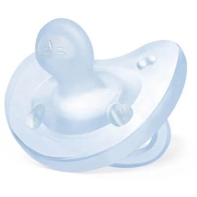 Chicco silicon gummy albastru 2-6 luni 1 buc
