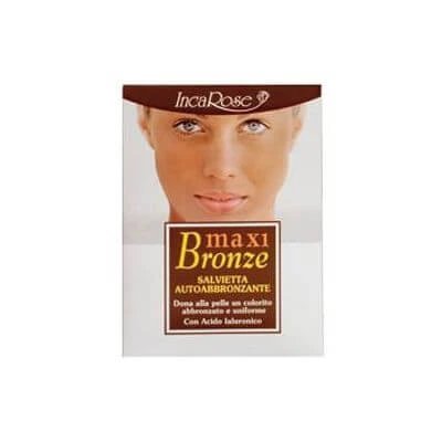 Incarose maxi bronze 7 șervețele autobronzante