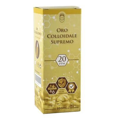 Aur coloidal suprem 20ppm 100 ml
