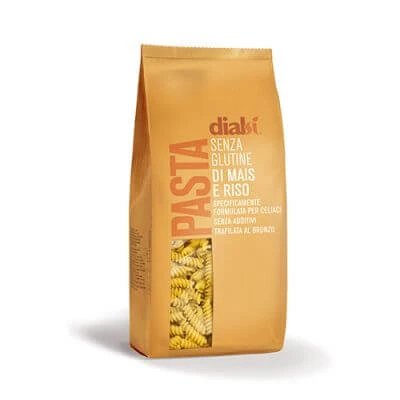 Dialsi" paste fără gluten din porumb și orez fusilli 33 800 g