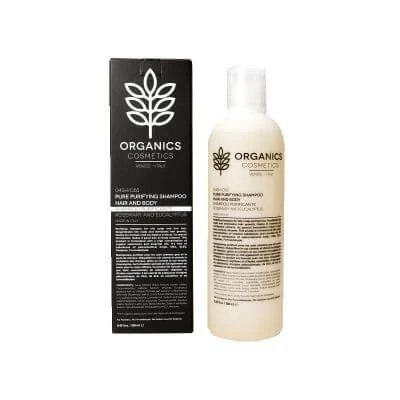 Organics pharm pure șampon purificator pentru păr și corp 250 ml