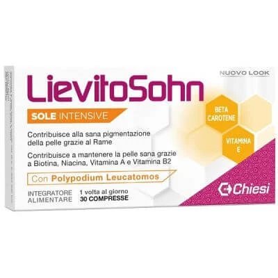 Lievitosohn sun intensive 30 comprimate