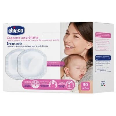 Chicco pahar de alăptare antibacterian 30 bucăți
