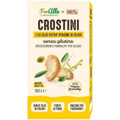 Foralle crostini cu ulei de măsline extravirgin 100 g