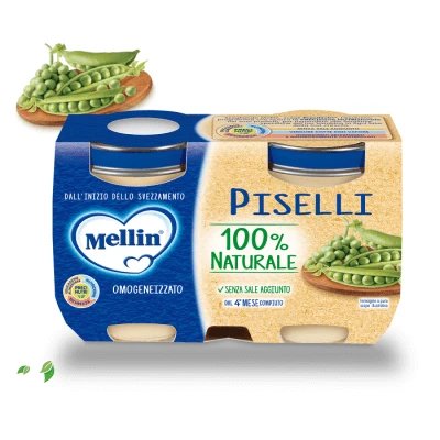 Mazăre omogenizată 2 x 125 g