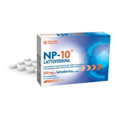Np-10 lactoferrin rsm 20 comprimate
