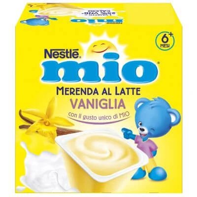 Mio snack vanilie 4 x 100 g