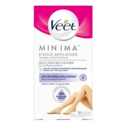 Benzi hipoalergenice Veet pentru corp 16 bucăți