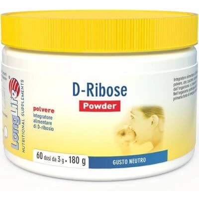 Longlife d-riboză pulbere 180 g