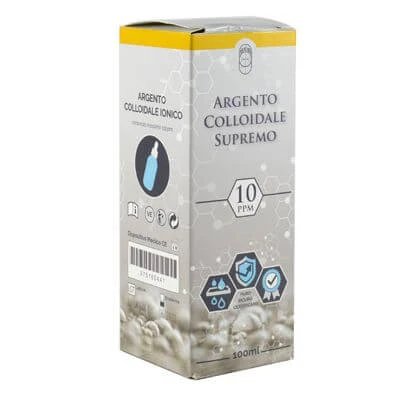 Supreme Colloidal Silver 10ppm certificat cu picurător 100 ml