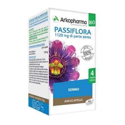 Arko capsule de floarea pasiunii 45 capsule organice