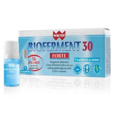 Bioferment de iarnă 30 forte 7 sticle de 8 ml