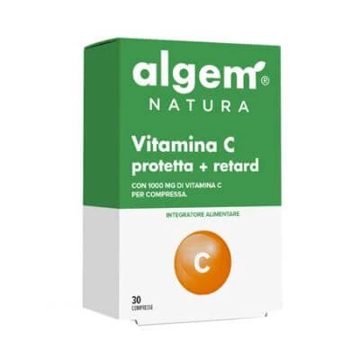 Vitamina c protejată + retard 30 comprimate