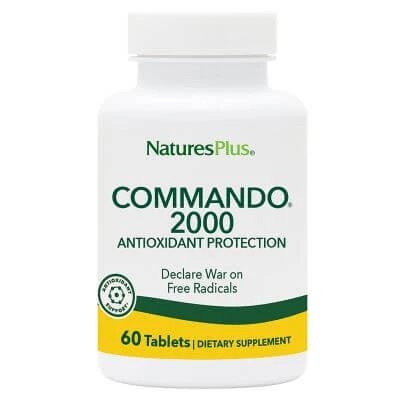Commando 2000 antioxidant 60 comprimate