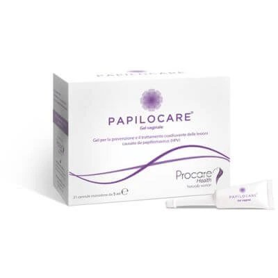 Papilocare gel vaginal 21 canule monodoză x 5 ml