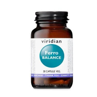 Viridian echilibru de fier 30 capsule