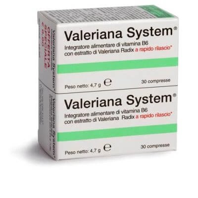Sistem valerian 30 comprimate + 30 comprimate