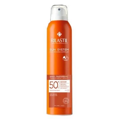 Rilastil sistem solar transparent spray spf50+ 200 ml
