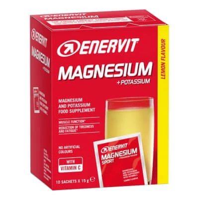 Enervit potasiu magneziu 10 pliculețe 8 g