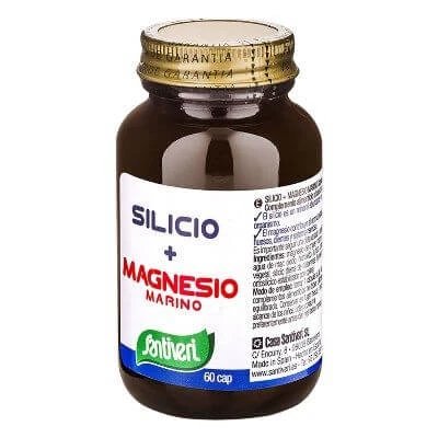 Siliciu + magneziu marin 60 capsule 28 g