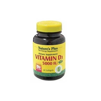 Vitamina d3 5000 unități internaționale 60 capsule