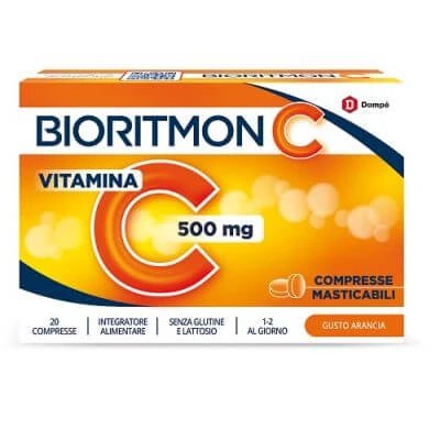 Bioritmon c 500mg vitamina c 20 comprimate masticabile